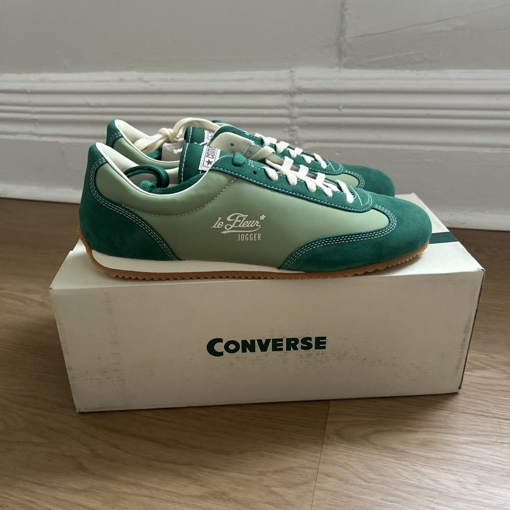 NWB Converse X Golf le Fleur 1908 Jogger Mens US Size 12 Forest Shade